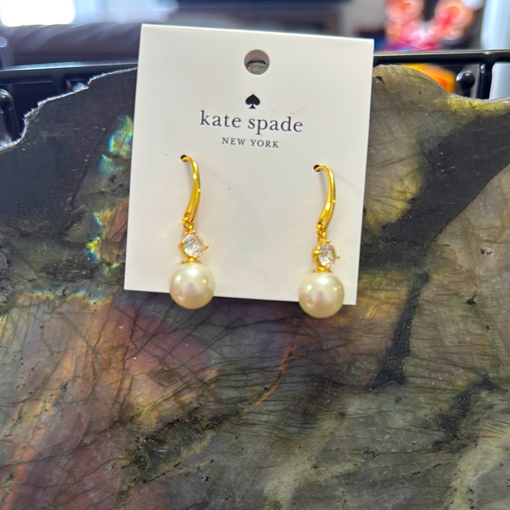 Kate Spade earrings. New with tags